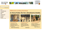 Desktop Screenshot of burg-sternberg.de